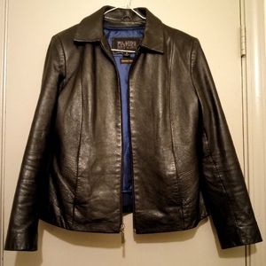 Wilsons Leather Pelle Studio Jacket Small Thinsulate Ultra Insulation 3M Zipper